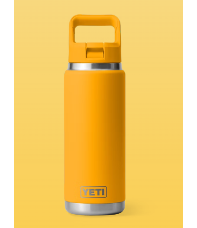 YETI RAMBLER 26 OZ BOTTLE W/STRAW