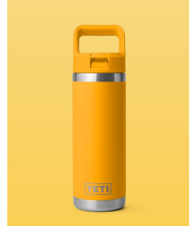 YETI 18 OZ RAMBLER STRAW BOTTLE