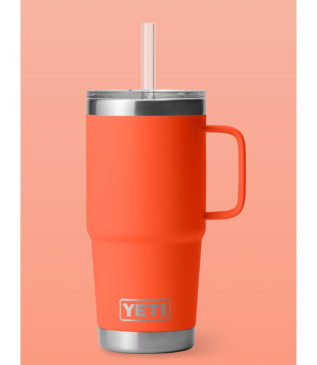 YETI RAMBLER 25 OZ STRAW MUG