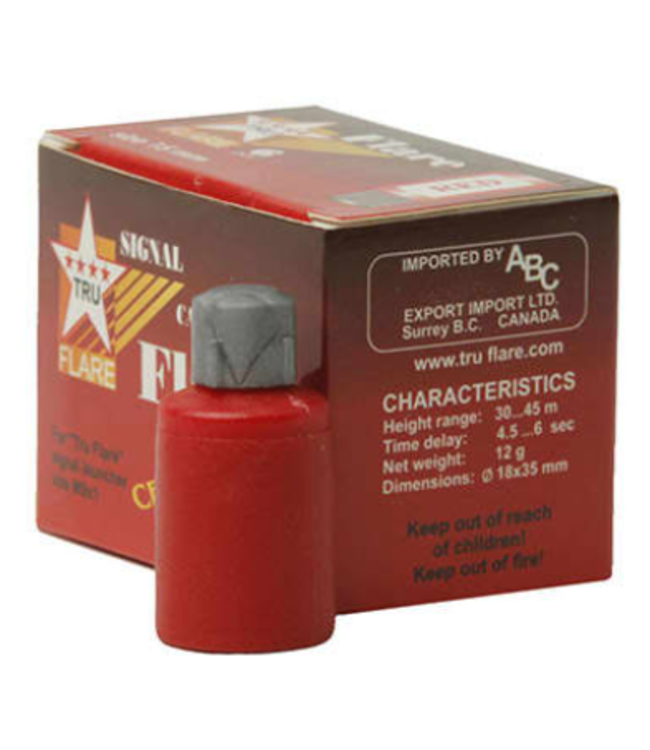 TRU FLARESIGNAL FLARES - 15MM (6 PACK)