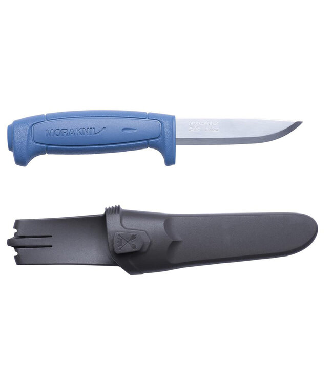 MORAKNIV BASIC 546 - 3.6" FIXED BLADE KNIFE BLUE W/SHEATH