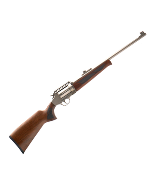 FEDERATION ARMS FEDERATION ARMS RS-410 REVOLVER NICKEL ACTION SHOTGUN (5 ROUND) .410 GAUGE - TURKISH WALNUT STOCK - 20" BARREL - 5 CHOKES 2 CYLINDER PLUGS