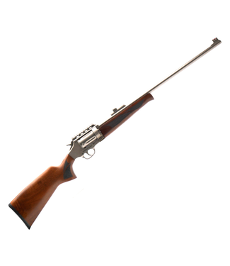 FEDERATION ARMS FEDERATION ARMS RS-410 REVOLVER NICKEL ACTION SHOTGUN (5 ROUND) .410 GAUGE - TURKISH WALNUT STOCK - 24" BARREL - 5 CHOKES 2 CYLINDER PLUGS