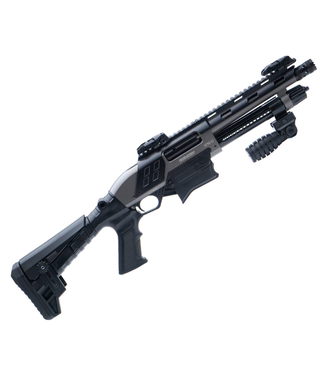 FEDERATION ARMS FEDERATION ARMS SPM-12 SHORTY PUMP-ACTION SHOTGUN (10 ROUND) 12 GAUGE - GREY STOCK - 9" BARREL