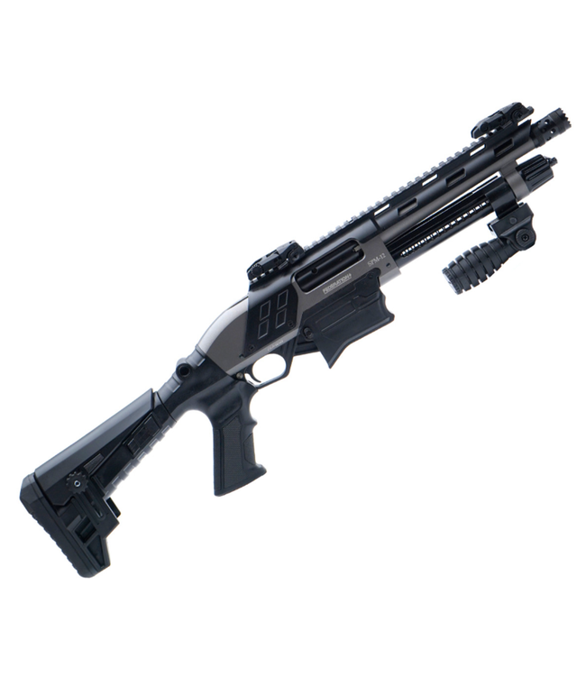 FEDERATION ARMS SPM-12 SHORTY PUMP-ACTION SHOTGUN (10 ROUND) 12 GAUGE - GREY STOCK - 9" BARREL