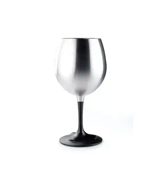 GSI OUTDOORS GSI GLACIER STAINLESS NESTING RED WINE GLASS
