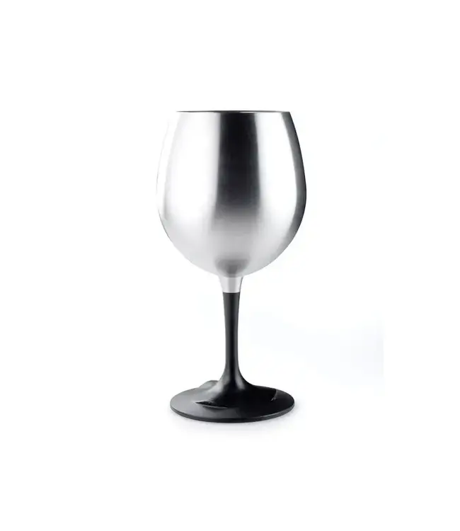 GSI GLACIER STAINLESS NESTING RED WINE GLASS