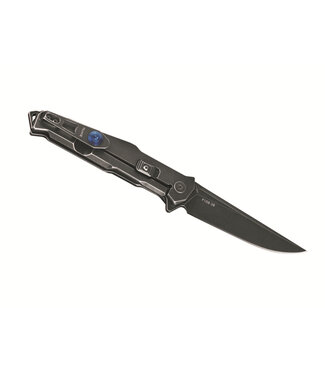 RUIKE RUIKE P108-SB KNIFE- STAINLESS STEEL HANDLE, FLIPPER, SAFETY LOCK