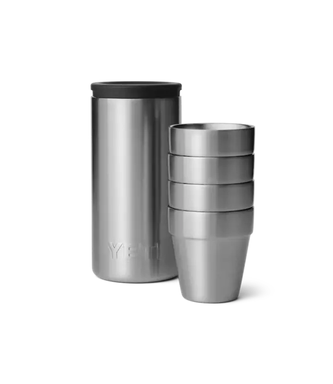 YETI SHOT GLASSES W/CARRY CASE