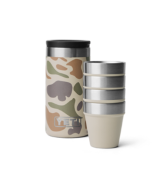 YETI YETI SHOT GLASSES W/CARRY CASE