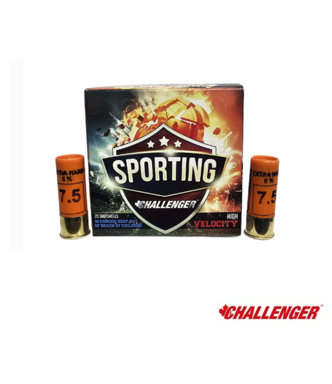 CHALLENGER HIGH BRASS 12-GAUGE - 2.75" - #6 SHOT - LEAD (25 SHOTSHELLS)