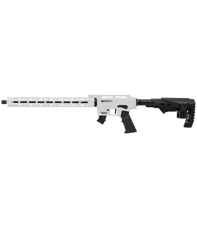 DERYA TM22 SEMI-AUTO RIFLE (10 ROUND) .22LR - SYNTHETIC WHITE STOCK - 18" BARREL