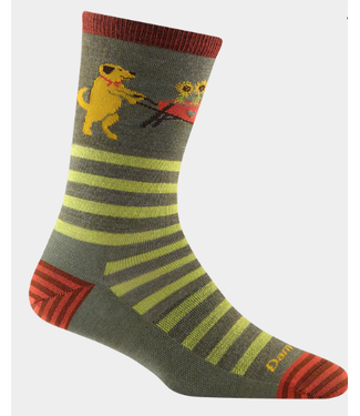 DARN TOUGH WOMEN'S DARN TOUGH ANIMAL HAUS CREW LIGHT SOCKS
