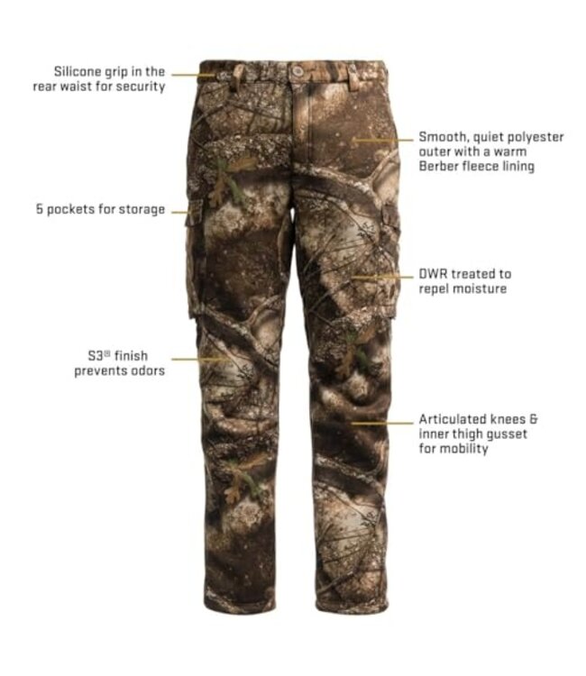 MENS BLOCKER OUTDOORS SOLSTICE HUNTING PANTS