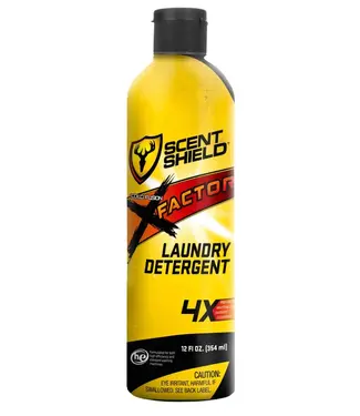 SCENT SHIELD SCENT SHIELD X-FACTOR LAUNDRY DETERGENT 120Z