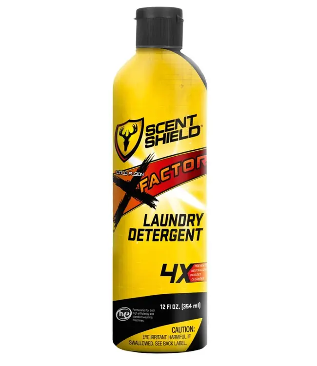 SCENT SHIELD X-FACTOR LAUNDRY DETERGENT 120Z