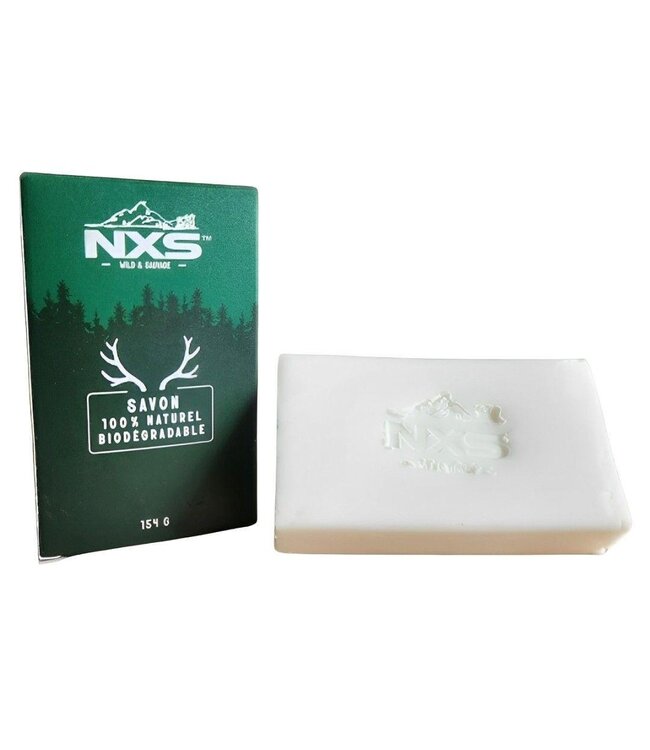 NXS WILD & SAUVAGE NATURAL SOAP - EVERGREEN