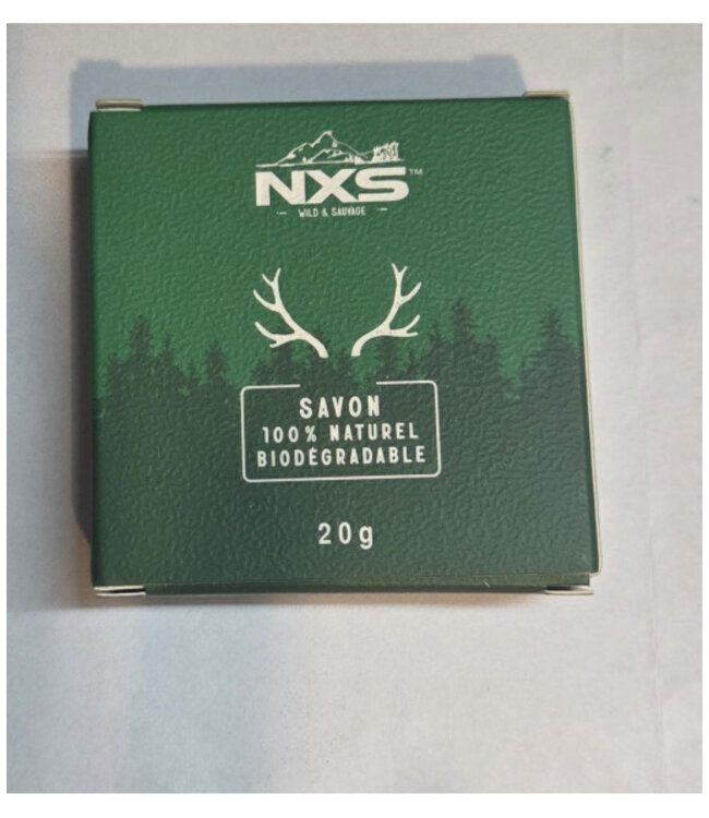 NXS WILD & SAUVAGE NATURAL SOAP - EVERGREEN