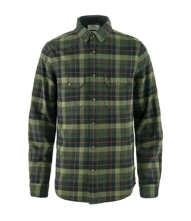 MEN'S FJALLRAVEN SINGI HEAVY FLANNEL SHIRT