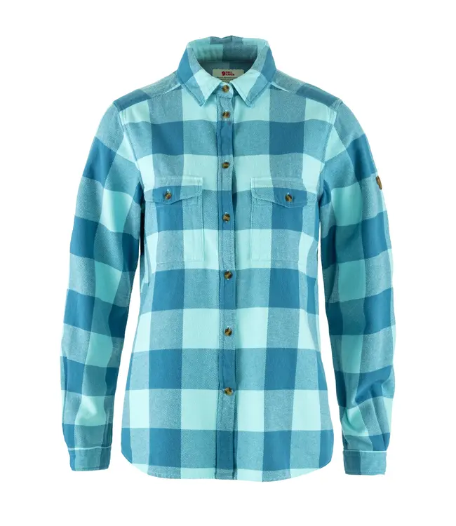 WOMEN'S FJALLRAVEN OVIK HEAVY FLANNEL SHIRT