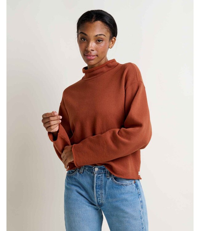 WOMEN'S TOAD & CO FERNSCAPE ROLL NECK PULLOVER