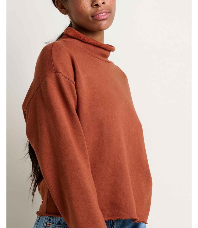 WOMEN'S TOAD & CO FERNSCAPE ROLL NECK PULLOVER