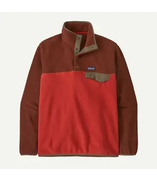 PATAGONIA MEN'S PATAGONIA LIGHT WEIGHT SYNCHILLA SNAP-T FLEECE PULLOVER