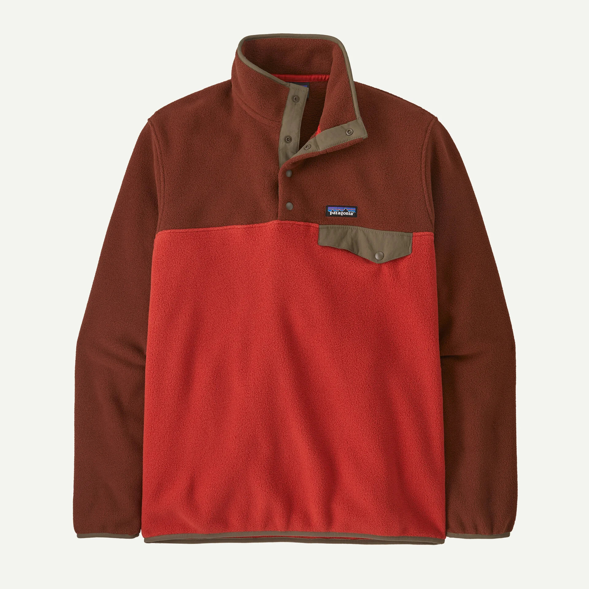 MEN'S PATAGONIA LIGHT WEIGHT SYNCHILLA SNAP-T FLEECE PULLOVER