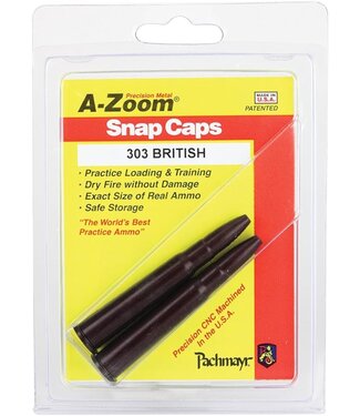 A-ZOOM A-ZOOM SNAP CAPS  - .303 BRITISH (2 PACK)