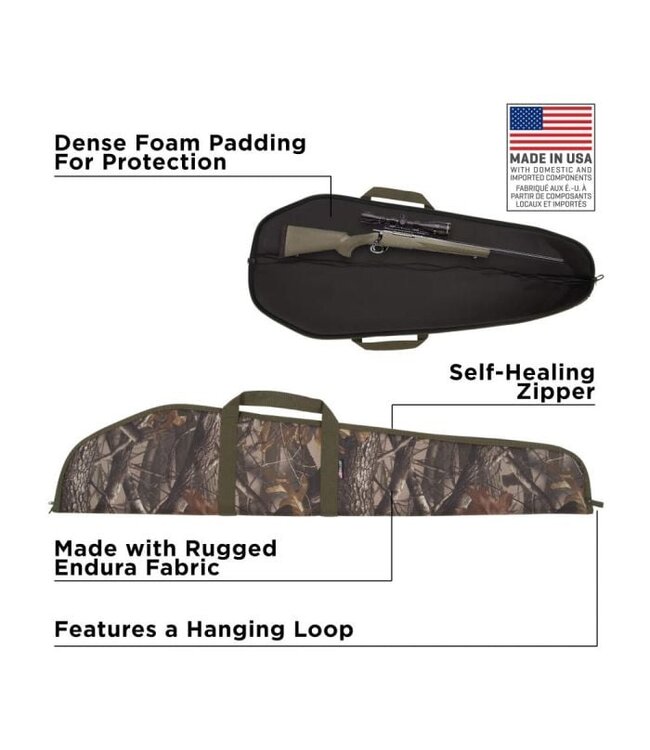 ALLEN RED MESA 52" CAMO/GREEN RIFLE CASE