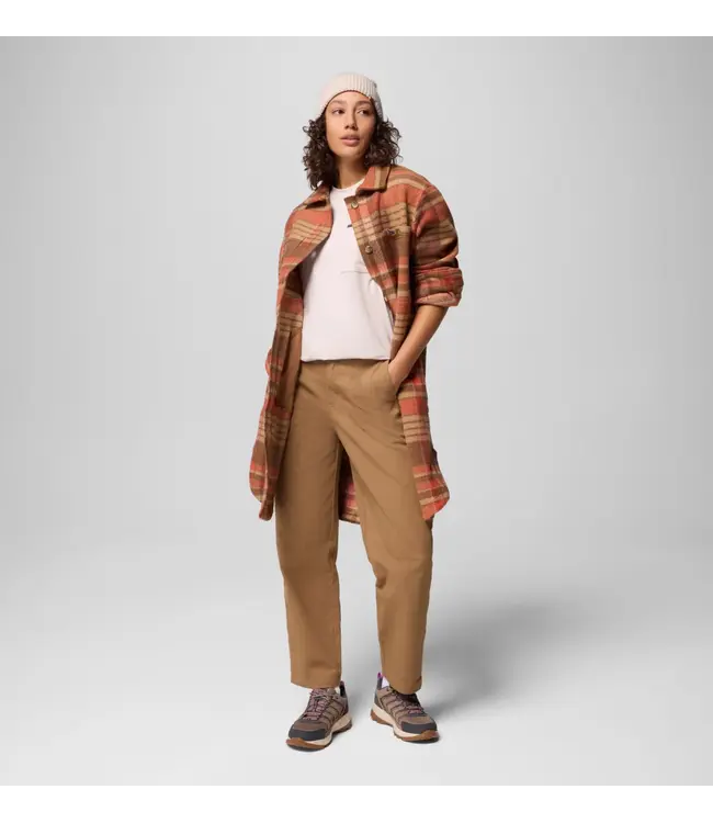 WOMEN'S COLUMBIA WILDEST VENTURE LONG FLEECE COAT