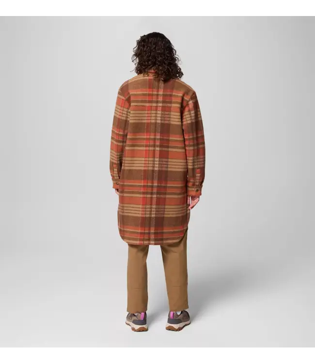 WOMEN'S COLUMBIA WILDEST VENTURE LONG FLEECE COAT