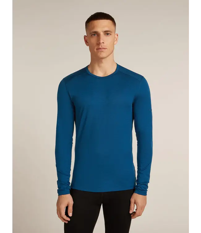 MEN'S ICEBREAKER MERINO 200 OASIS LONG SLEEVE CREW THERMAL TOP