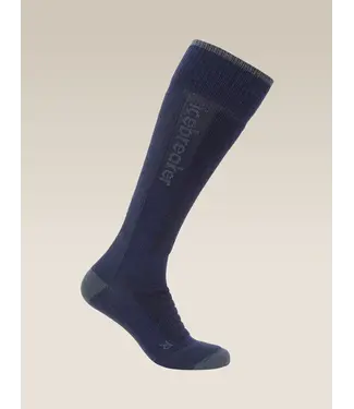 ICEBREAKER MEN'S ICEBREAKER MERINO SKI+ MEDIUM OVER THE CALF SOCKS ALPINE GEO