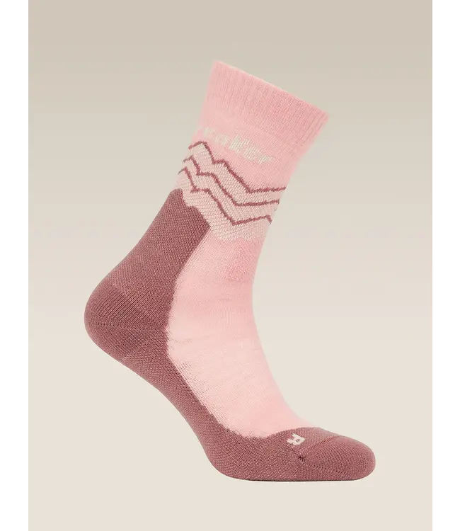 WOMEN'S ICEBREAKER HIKE+ MEDIUM CREW SUNRISE