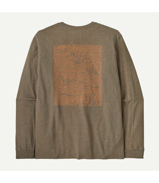 PATAGONIA MEN'S PATAGONIA LONG-SLEEVED STRATASPIRE RESPONSIBILI-TEE