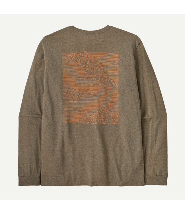 MEN'S PATAGONIA LONG-SLEEVED STRATASPIRE RESPONSIBILI-TEE