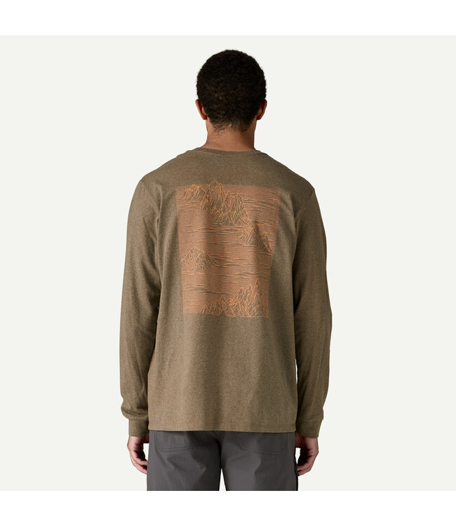 MEN'S PATAGONIA LONG-SLEEVED STRATASPIRE RESPONSIBILI-TEE