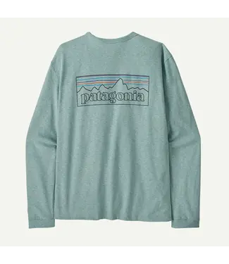 PATAGONIA WOMEN'S PATAGONIS LONG SLEVE P-6 LOGO RESPONSIBILI-TEE
