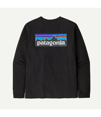 PATAGONIA MEN'S PATAGONIA LONG SLEEVE P-6 LOGO RESPONSIBILI-TEE