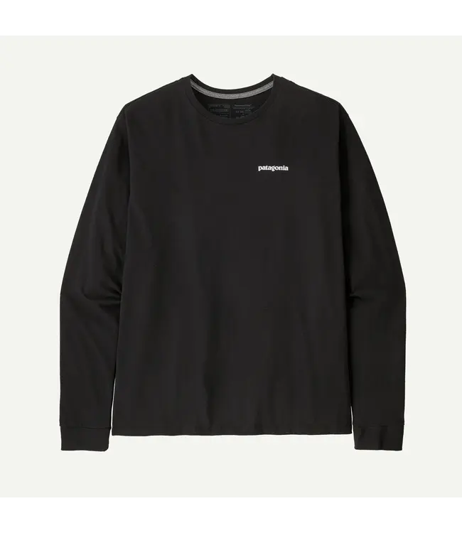 MEN'S PATAGONIA LONG SLEEVE P-6 LOGO RESPONSIBILI-TEE