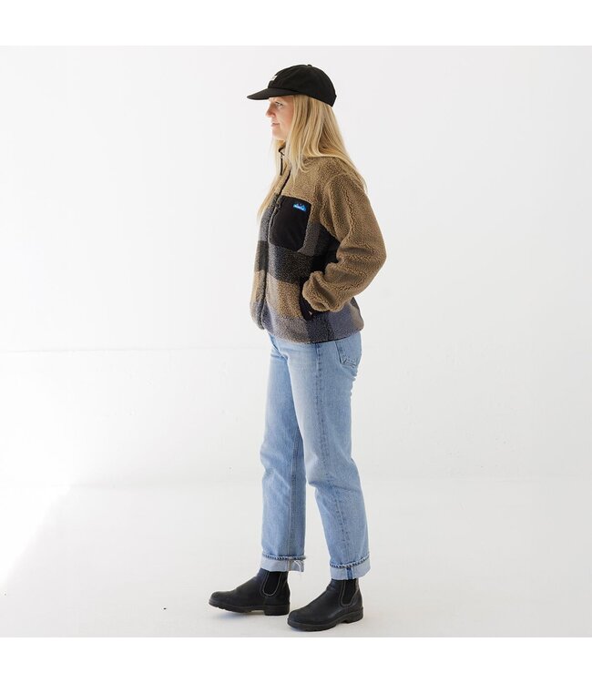 WOMEN'S KAVU WILLOW CREEK SHERPA FLEECE JACKET