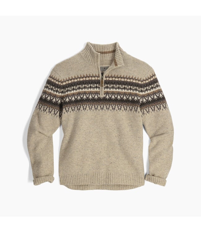 MEN'S ROYAL ROBBINS ARCH ROCK 1/4 ZIP SWEATER