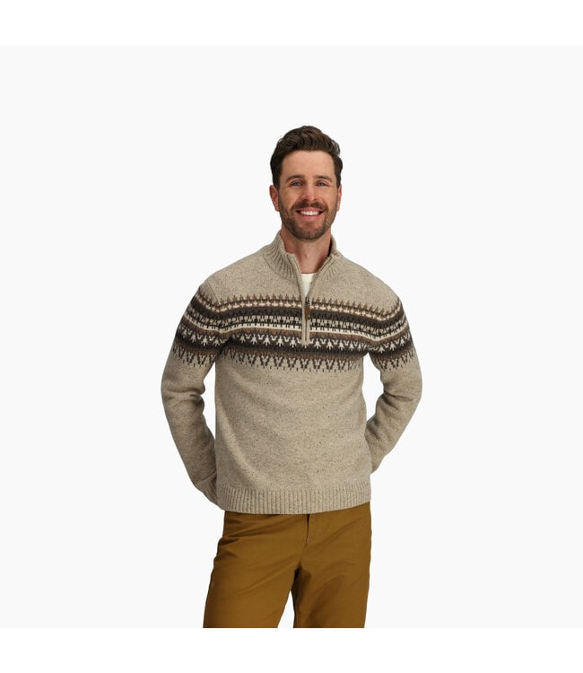 MEN'S ROYAL ROBBINS ARCH ROCK 1/4 ZIP SWEATER