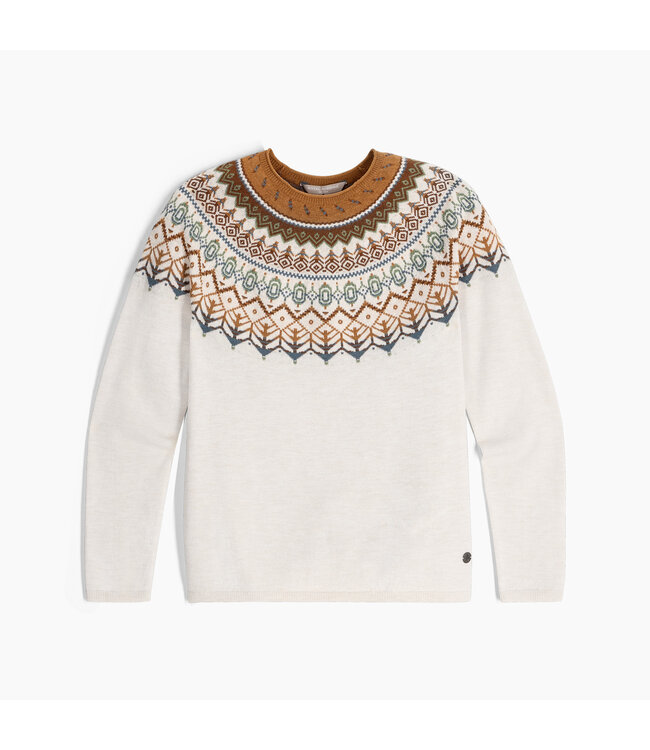 WOMEN'S ROYAL ROBBINS WESTLANDS FAIRISLE CREW SWEATER