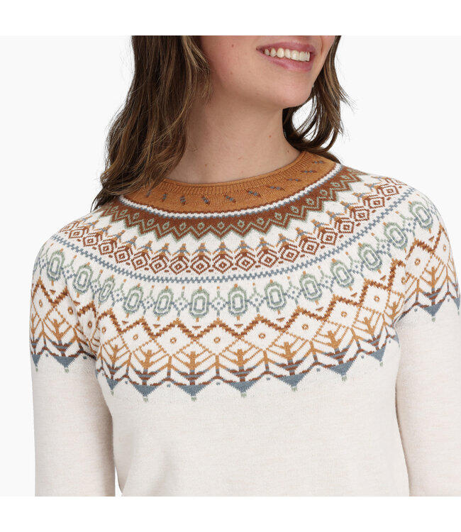 WOMEN'S ROYAL ROBBINS WESTLANDS FAIRISLE CREW SWEATER
