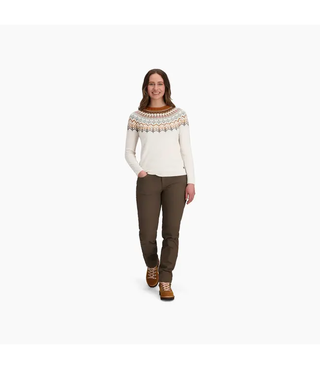 WOMEN'S ROYAL ROBBINS WESTLANDS FAIRISLE CREW SWEATER