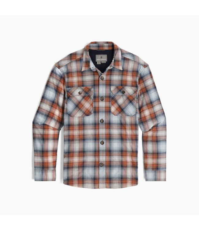 MEN'S ROYAL ROBBINS SNOWCAP LINED FLANNEL LONG SLEEVE