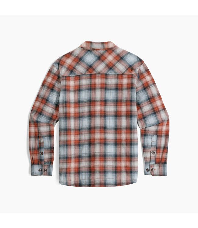 MEN'S ROYAL ROBBINS SNOWCAP LINED FLANNEL LONG SLEEVE