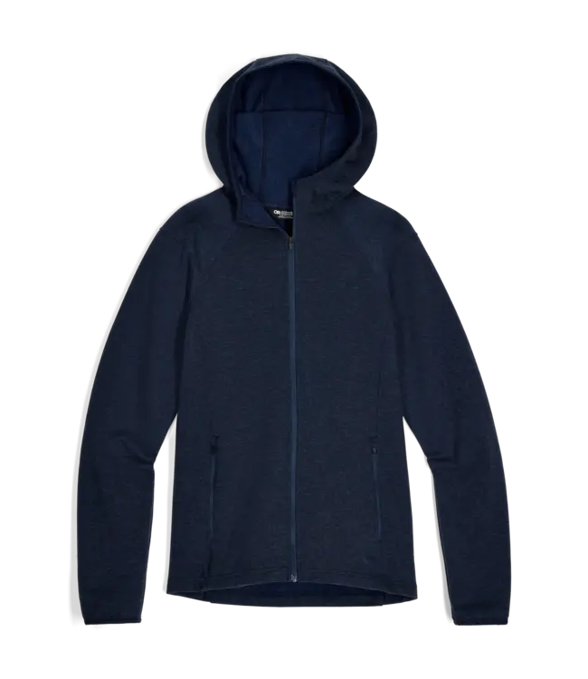 WOMEN'S OUTDOOR RESEARCH CRESCENT FLEECE FULL ZIP HOODIE
